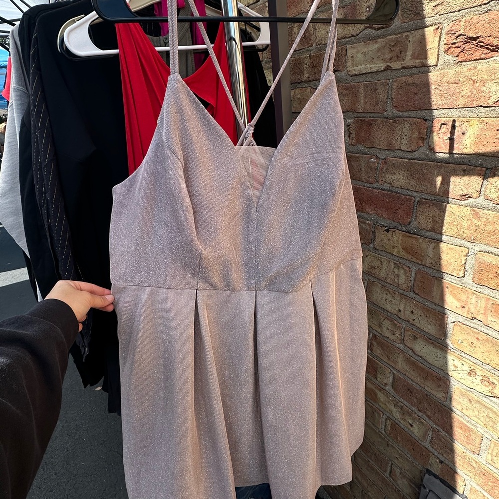 Crystal Doll Shimmering Lavender Camisole